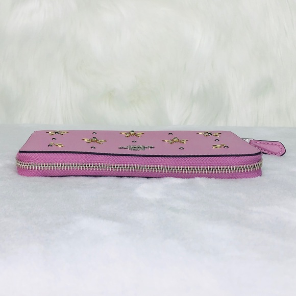 Coach Stud Accordion Zip Wallet - Picture 5 of 8
